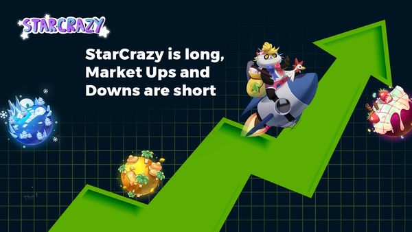 StarCrazy is long, Market Ups and Downs are short